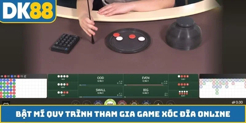 Bật mí quy trình tham gia game xóc đĩa online
